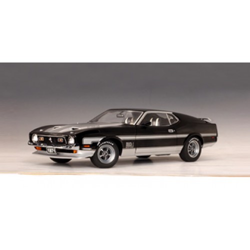 Autoart - Car Scale Models - 1 18 Ford Mustange Mach 1971 Black
